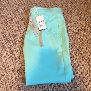 Figs Zamora Jogger Scrub Pants Aqua.